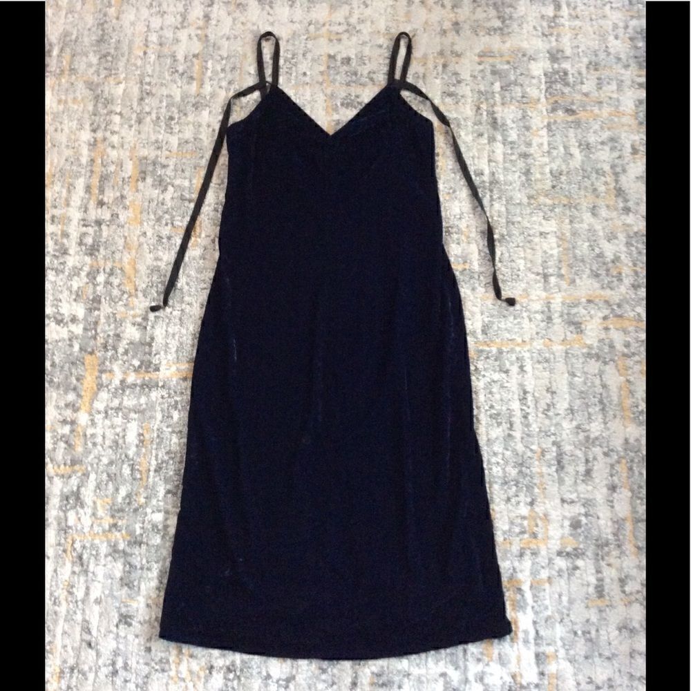 ELLA MOSS SERENE VELVET SLIP DRESS! EUC! SIZE S